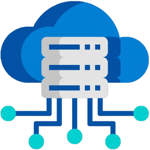 Ícono de alojamiento web de páginas web
